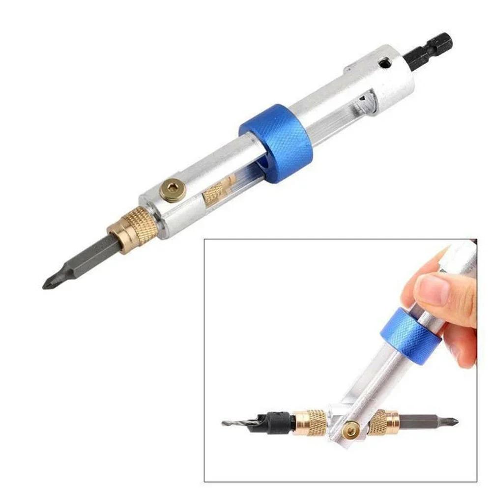 Flip Drive Half Time Drill Driver with 18 Piece Bit Set Includes Cross Slot Flat Countersunk and Wrench in Plastic Storage Case