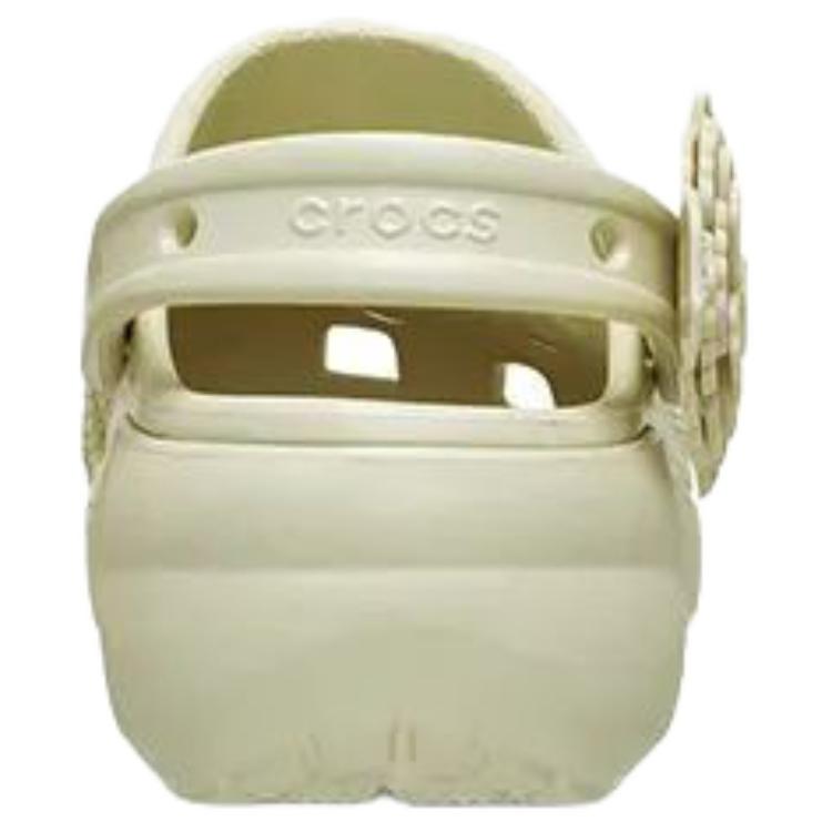 Crocs Classic Cloud Silk Flower Versatile Casual Clogs Women clogs Bone-White 212984-2Y2