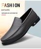 Men's Genuine Leather Casual Loafers - Breathable, Versatile, Soft Sole, for All Seasons (Available in Black and White)