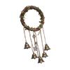 Hanging Witch     Decorative Witch Wind   with Meaningful Patterns for Door Handle