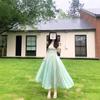 French romantic elegant temperament flying sleeve dress women's summer 2026 new waist temperament super fairy fairy dress