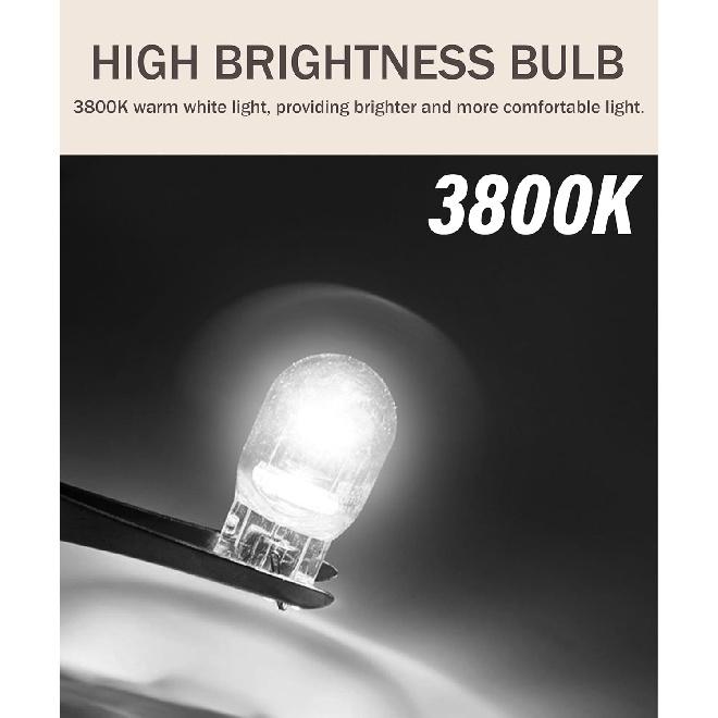 10 PCS 7443 Bulb,Car Accessories 7443 Brake Light Bulb,Car T20 1891/7443 Dual Wire Brake Bulb,12V 21/5W Ultra-Bright Turn Signal Light