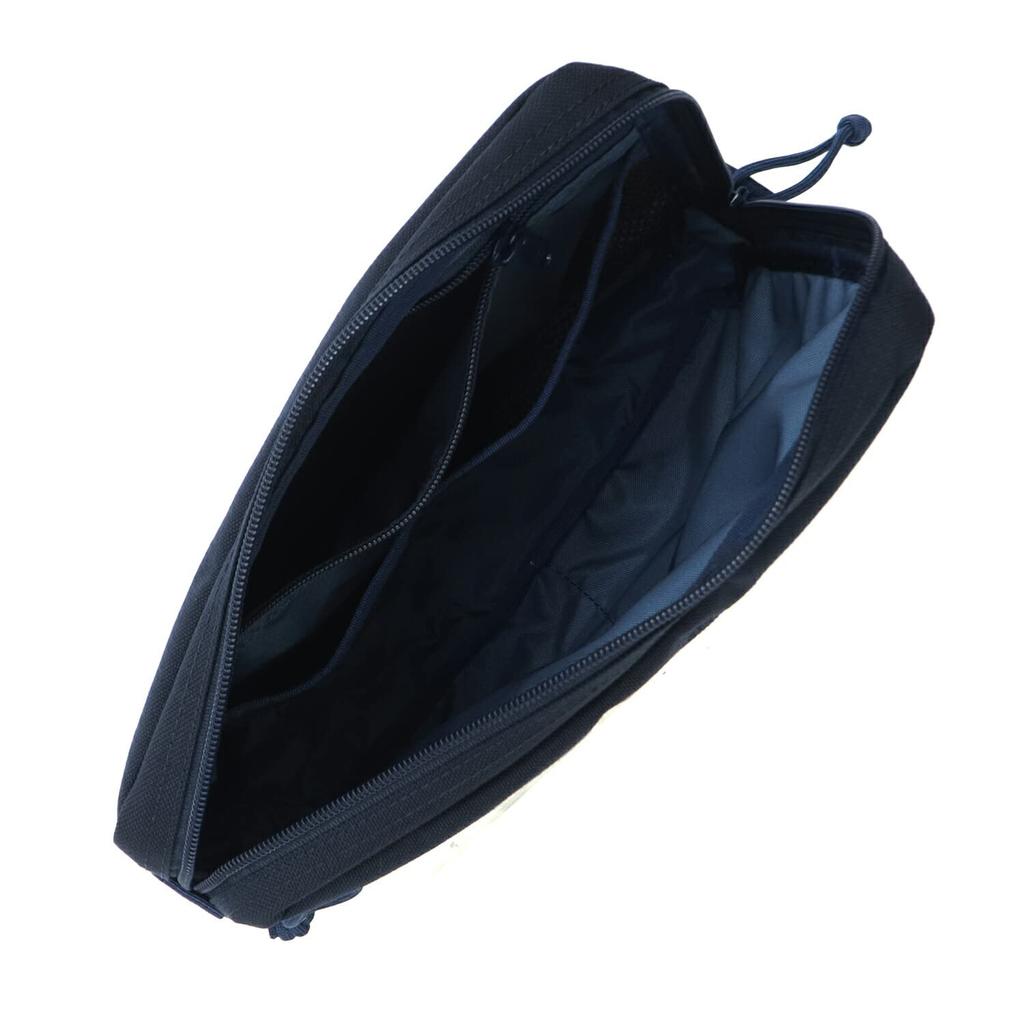 Briefing Rasenkupplung 1000D Runde Tasche in Marineblau (C076)