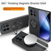 360° Rotating Metal Magnetic Kickstand Case for VIVO X Fold 6 5 3 3Pro Thin Slim for Magsafe Wireless Charging Protect PC Cover