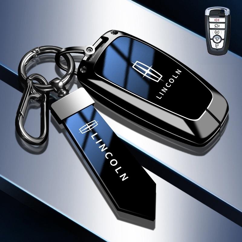 TPU Car Key Cover Case Bag for Lincoln Continental MKC MKZ MKX Navigator Z Nautilus Aviator Corsair 2017 2018 2019 2022 Keychain UU111