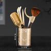 Hanyou Brass Ebony Wood Tea Accessories Set