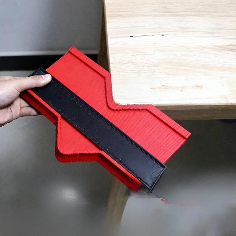 Universal Contour Gauge, 20-Inch Arc Ruler, Irregular Profile Ruler, Woodworking Corner Measuring Tool, Arc Profile Gauge