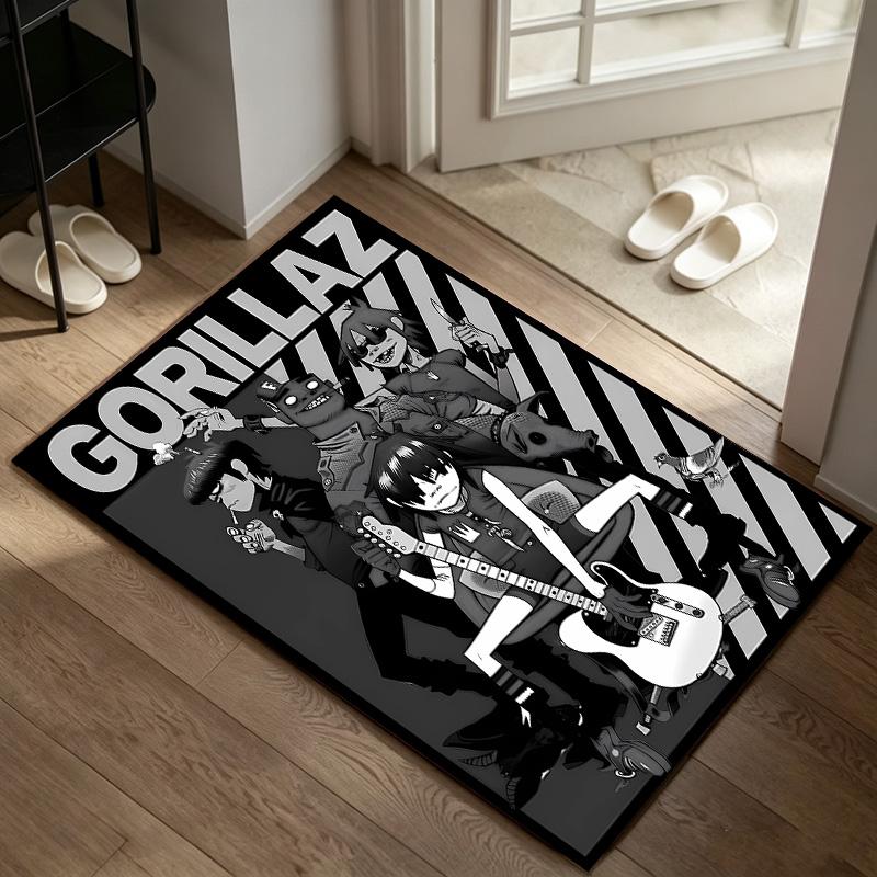 Gorillaz A A rug suitable for office chair areas living rooms and computer desks perfect for home offices and an ideal holiday gift