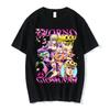 Anime Jojo-Bizarre Adventure Tshirt Men Jotaro Star Platinum Manga Graphic T-shirts Men Women Fashion Short Sleeve Casual