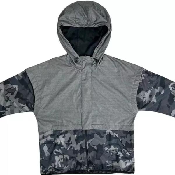 Under Armour Hooded Drawstring Comfortable Jacket Women jackets Gray 1317917-001