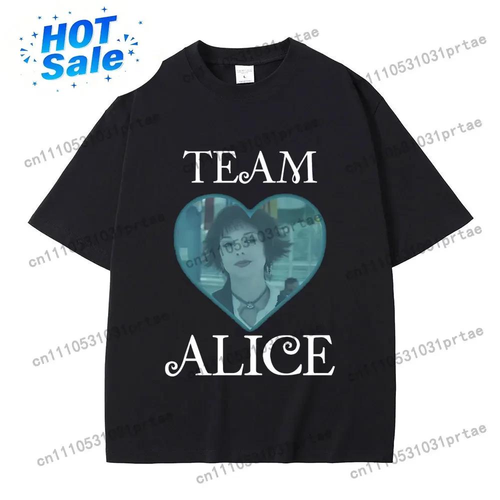 Movie Twilight Team Alice Cullen Graphic T Shirts Robert Pattinson Funny Meme Tshirt Unisex Wounisex Fashion Vintage Oversized Tshirt