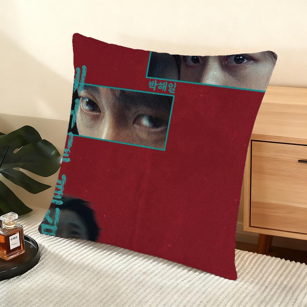 Decision to Leave Movie Cushion Cover Silky Short Plush Home Sofa Cushion Cover - Invisible Zipper Home Decoration 12x12Inch