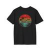 3 160th Soar Abn Coastal Empire Distressed Logo On Back Softstyle T Shirt Vintage Stylish Slightly Breathable