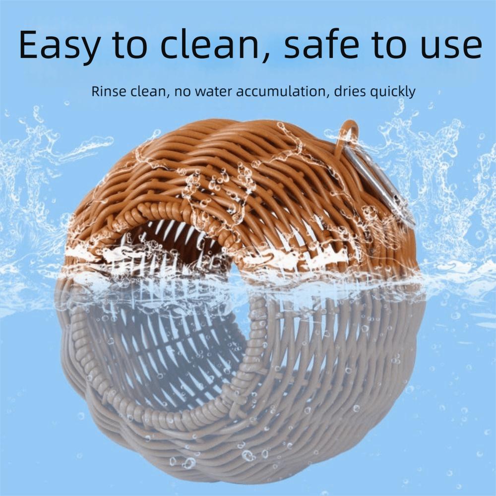 Bequemes gewebtes Vogelnest Atmungsaktives hängendes Hängemattenbett Vogelzucht Haus Vogelkäfig