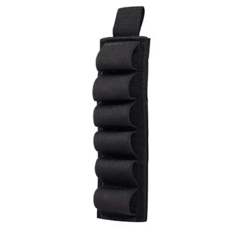 Outdoor 6-Hole Cartridge Bag Accessories, Gun Holster, Multifunctional Tactical Velcro, Bulk Tool, Shotgun Expansion Strap