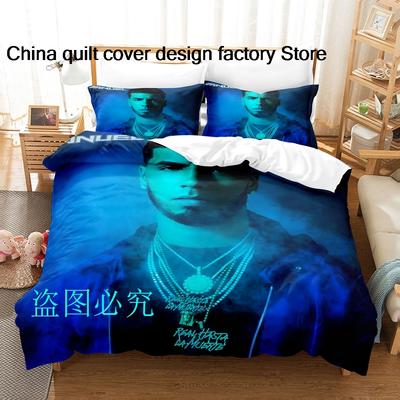 Rapper Anuel Aa Printed Bedding Sets Exquisite Bed Supplies Set Duvet Cover Bed Comforter Set Bedding Set Luxury Birthday Gift