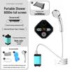 Portable Electric Shower Head Set for Outdoor and Home Use