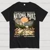 National Parks Unisex 100% Cotton Summer Casual Cool Loose T-Shirt