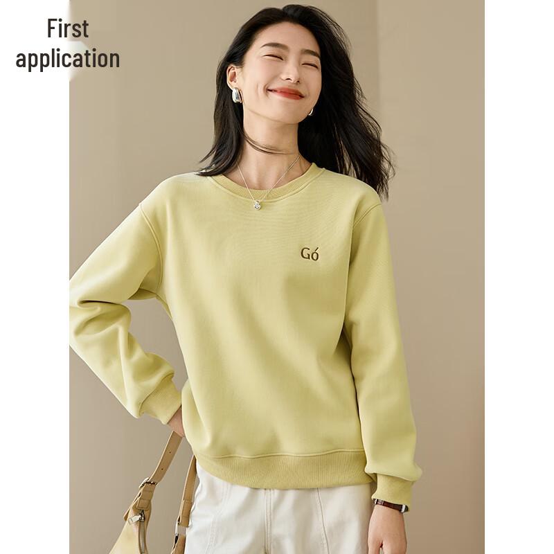 Chushen Women's Fleece-Lined Rustic Wilderness Print Sweatshirt