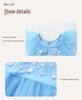 Summer Girls' Mesh Skirt with Swan Embroidery - European Style Princess Dress