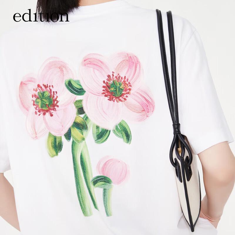 Edition Women s Romantic Floral Print Cotton T-Shirt S