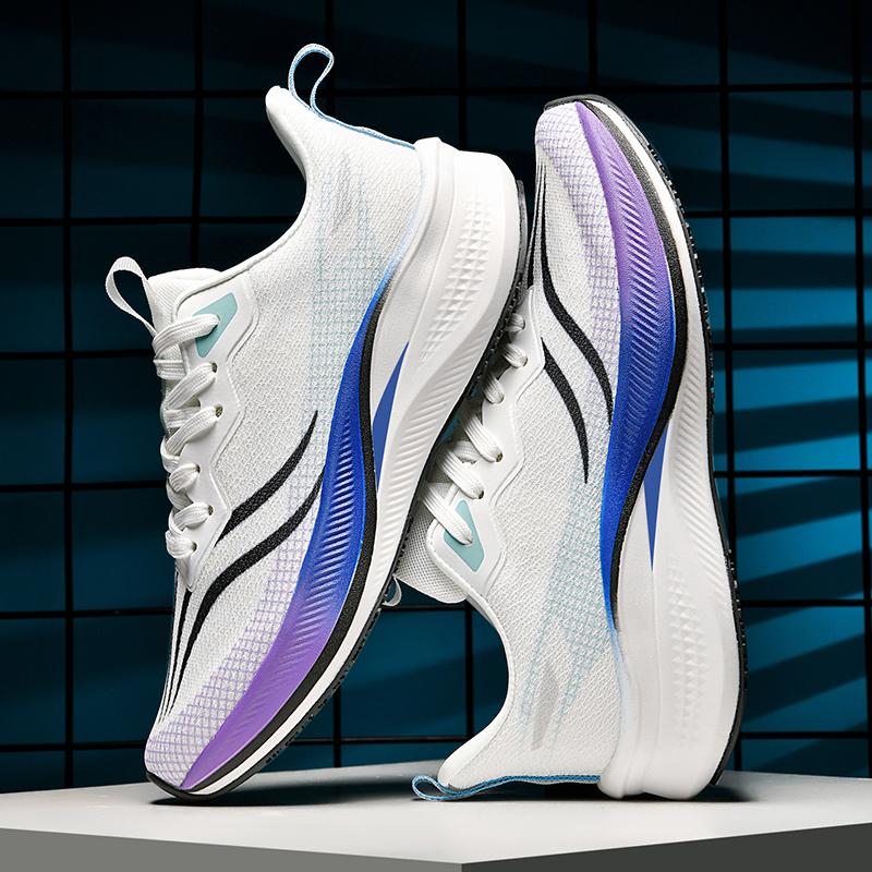 

Кроссовки для бега с раздвижными подошвами для мужчин и женщин Blade Tennis CasualFashion Sneakers Comfortable Non-slip Work Sports Sports Trainer 39 фиолетовый