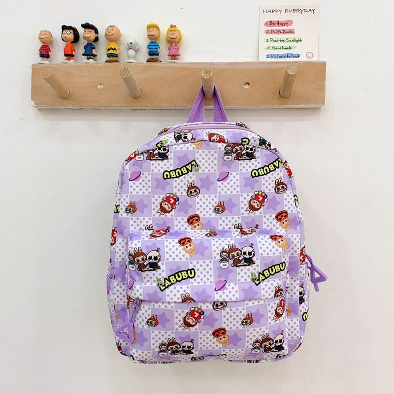 Kindergarten Primary School Students Schoolbag Cartoon Animation Cute Printed Boys And Girls Backpack Children S Backpack