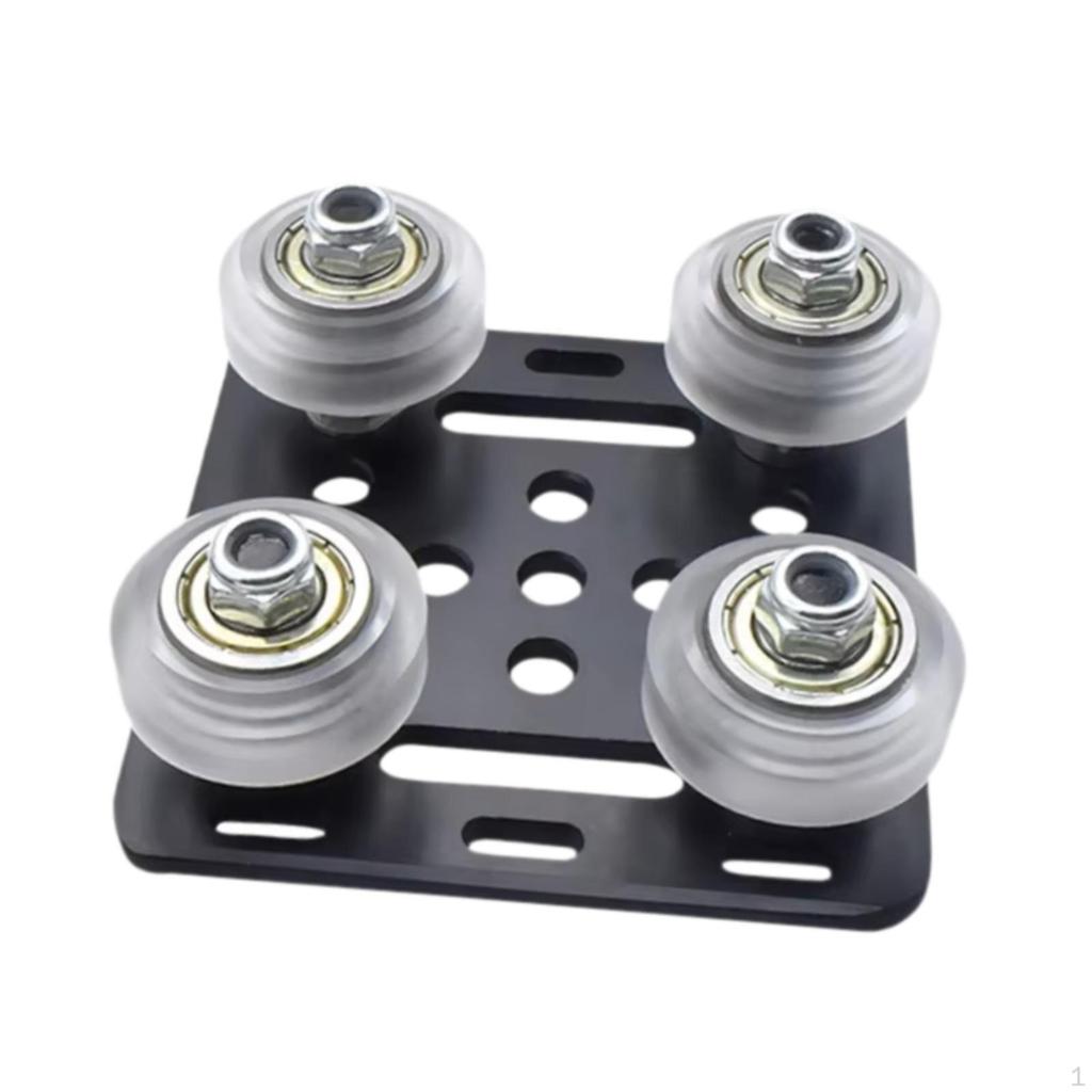 Portálová deska pro drážky, Deska pro vodicí tyče, Hliníkový profil pro 3D tiskárnu