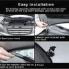 2PCS Stainless Steel LED Light Holder Bonnet Fix Rack for Cars / Trucks / SUVs /UTVs Offroad Mod