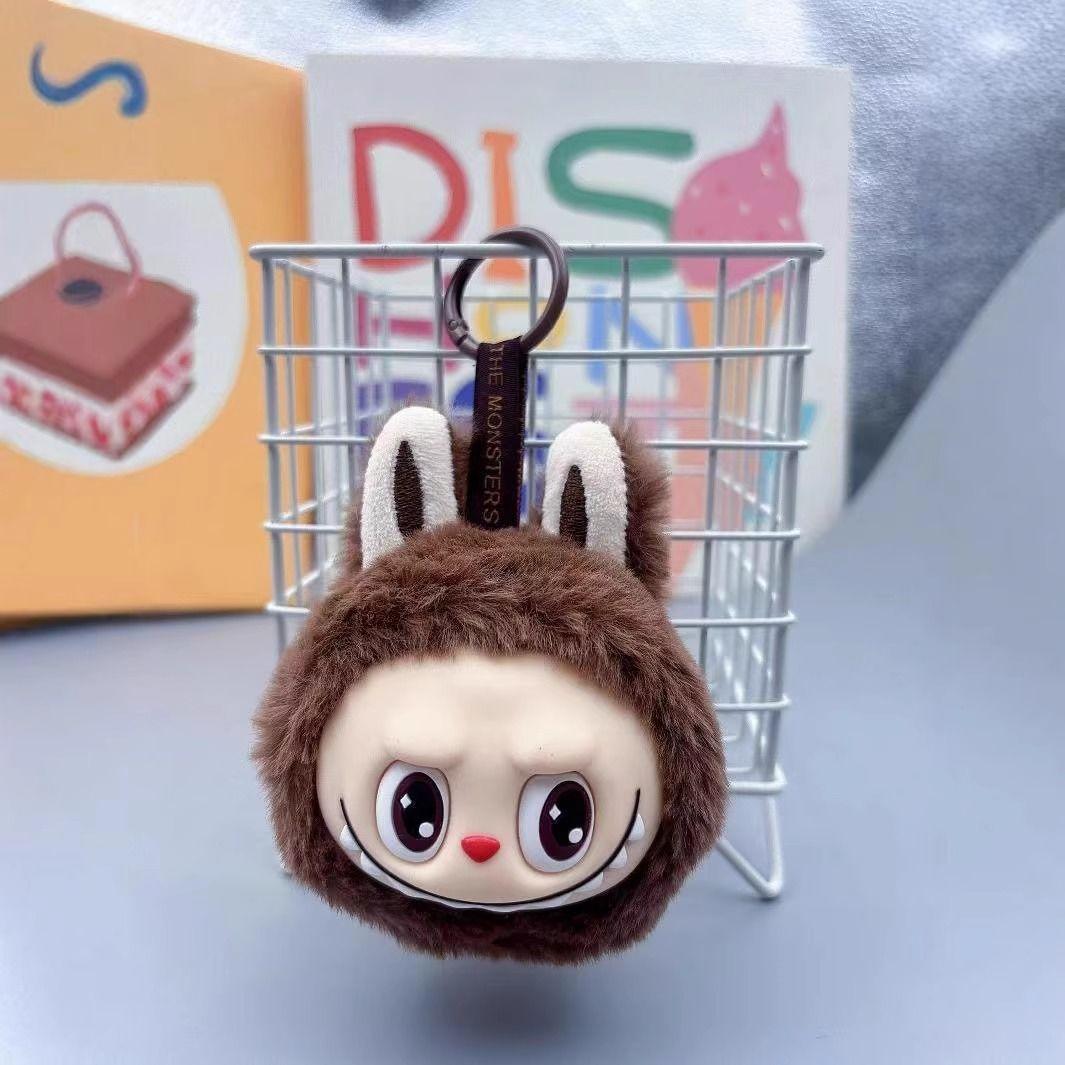 

Лабубу маленькая голова дыня кулон игрушка милый мультяшный личность креативная кукла виниловый брелок кукла для друзей праздничный подарок каваи 05