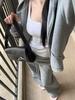 Women's Korean-Style Velvet Sports Suit: Autumn/Winter Casual Loose Hoodie Jacket & Pants Set