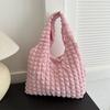 Fashionable Large Capacity Shoulder Tote Bag For Women Trendy Canvas Street Style