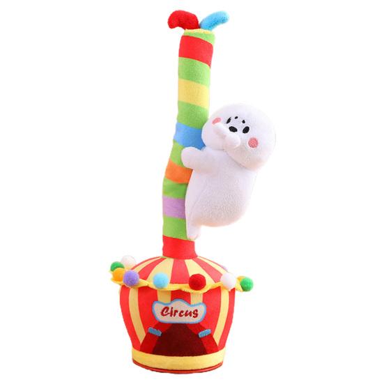 Dancing Climbing Singing Talking Animal Plush Toy Electric Tree Cactus Toy Children Interactive Animal Toy Repeats What