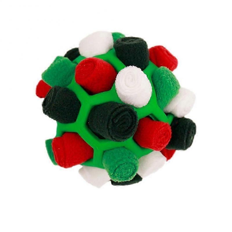 Sniffing Snuffle Ball Dog Toy Interactive Relieve Pressure Puzzle Toy Funny Slower Food Training Toys