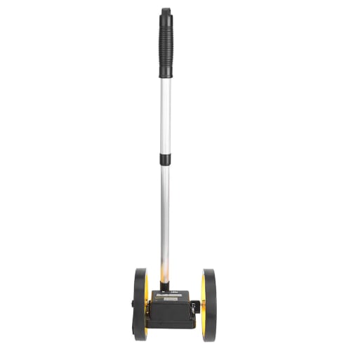 Road Measure, Distance Measuring Device, Dual Wheel Measuring Wheel, High Accuracy Ergonomic Distance Measuring Wheel, 9999m