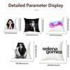 Singer - Selena Gomez Cushion Cover Cushion Cover Set 4Pcs 50X50 45X45 40X40 Pillowcase Decorative Sofa Home Decor