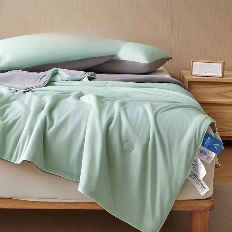 Maternal and Baby-grade Cool Summer Quilt Ice Silk Summer Quilt Single Double Machine Washable Air Conditioner Quilt in Summer