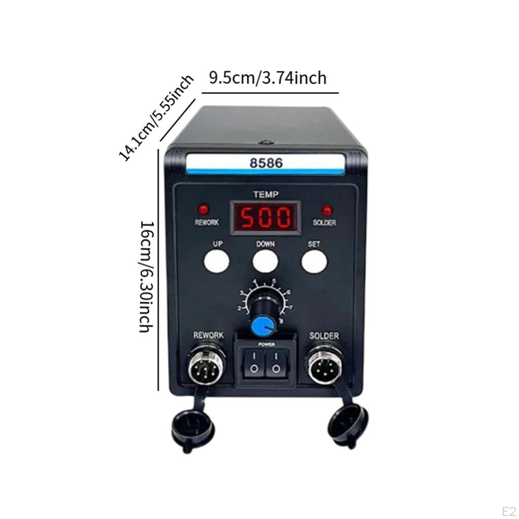 Air Rework Station and Soldering Iron Kit High Power 760W for SMD IC PCB