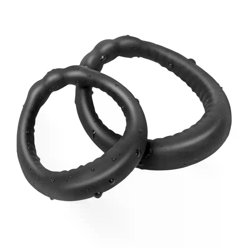 Silicone Retardant Penis Ring Strong Erection For Man Testicle Sleeve Restraint Adult Toys Cock And Ball Ring Soft Dick Lock