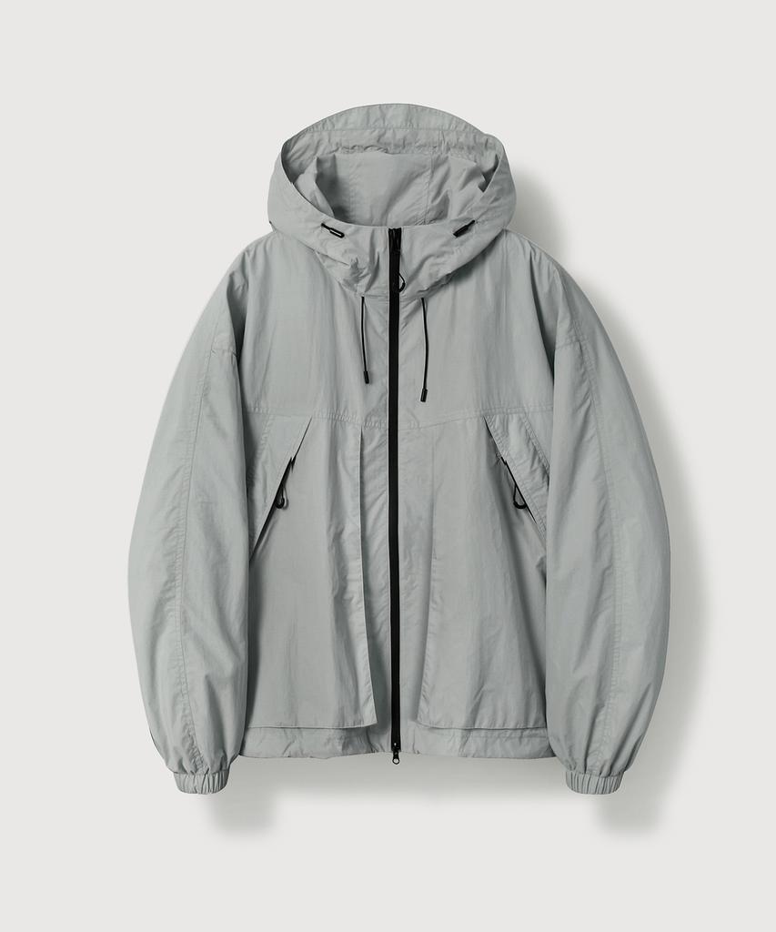 Mood Inside Field Nylon Hooded Windbreaker_3 Colors