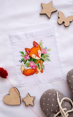 Cross Stitch Kit for Clothes Abris Art Animals