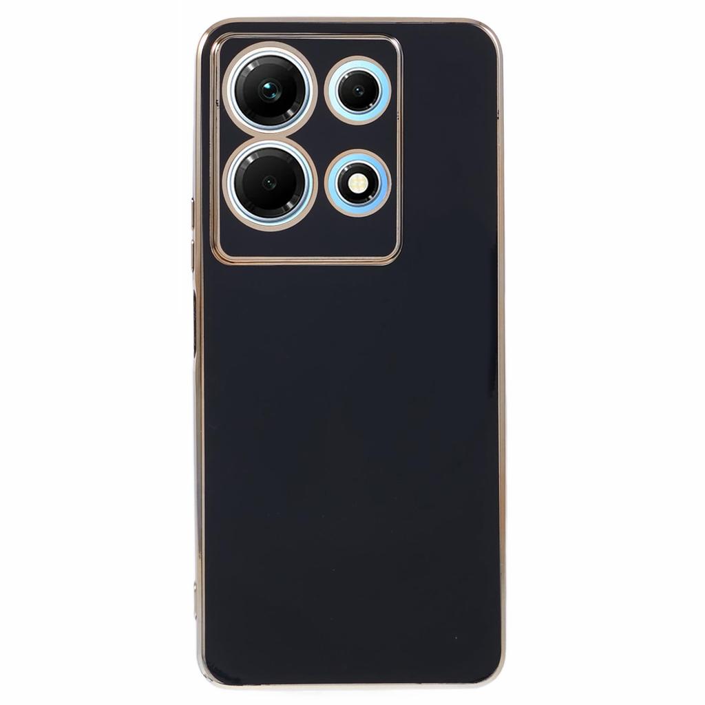 Pour Infinix Note 30 5G Coque Arrière Souple en TPU Électroplacage 6D