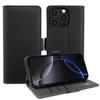 Wallet Case for iPhone 16 Pro Max - TPU+Leather/PU, Black
