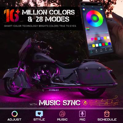 Moto – Osvětlení