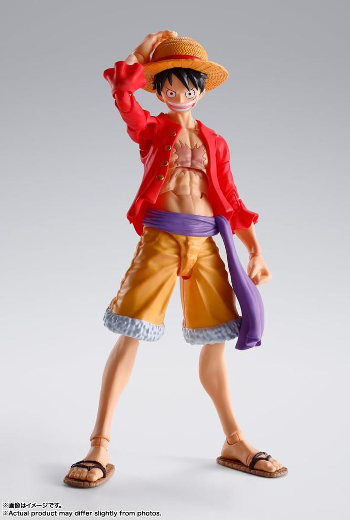 TAMASHII NATIONS ONE PIECE Monkey Luffy Onigashima Invasion 145mm ABS PVC Painted Movable Figure S.H.Figuarts D. - - Approx. &