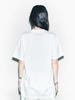 YEEL Cheetah Graphic Oversized T-Shirt White