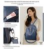 2024 Women's Soft Leather Waterproof Backpack - Large Capacity, Casual Korean Style for Shopping, Travel, and Mommy Needs