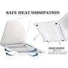 Shockproof Laptop Protective Case Hard Cover Sleeve Accessories for Macbook Air/Mac Book Pro