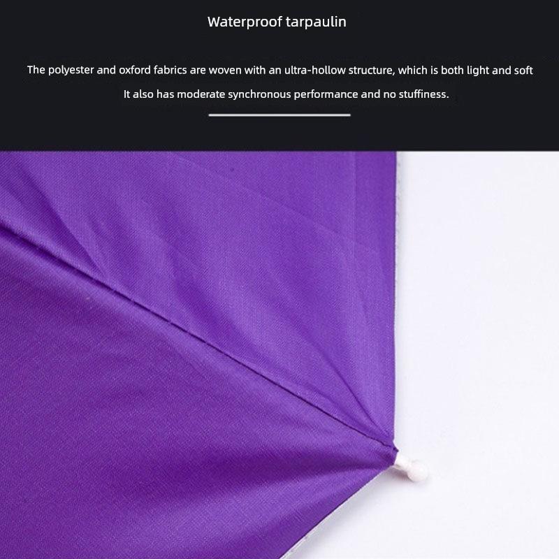 Umbrella Hat with Headgear, Sun Protection Fishing Hat, Rainproof Tea-Picking Hat, Umbrella Hat, Poncho, Helmet Umbrella