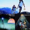 5-Colors Adjustable Emergency Solar Light Ip68 Waterproof Solar Led Flood Light With Panel